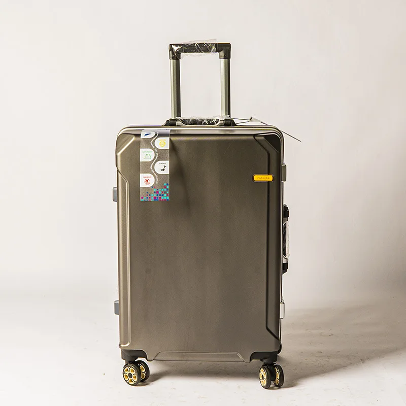 Letrend New Fashion Rolling SpinnerTrolley Valises Suitcase Aluminium Frame Mala De ViagemTravel Bag Hardside Carry On Luggage