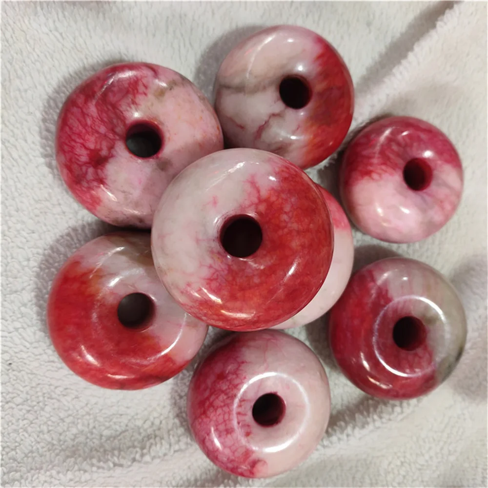 Xiuyu персиковый цвет нефритовый старинный нефрит большая мировая Пряжка Хлеб