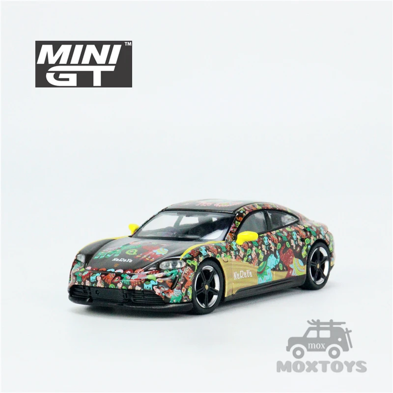 

MINI GT 1:64 Toycan Turbo S NaRaYa Bangkok Motor show 2021 RHD Diecast Model Car