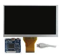 6 5 inch at065tn14 lcd screen display driver control board mini hdmi compatible for diy lattepandaraspberry pi pc monitor