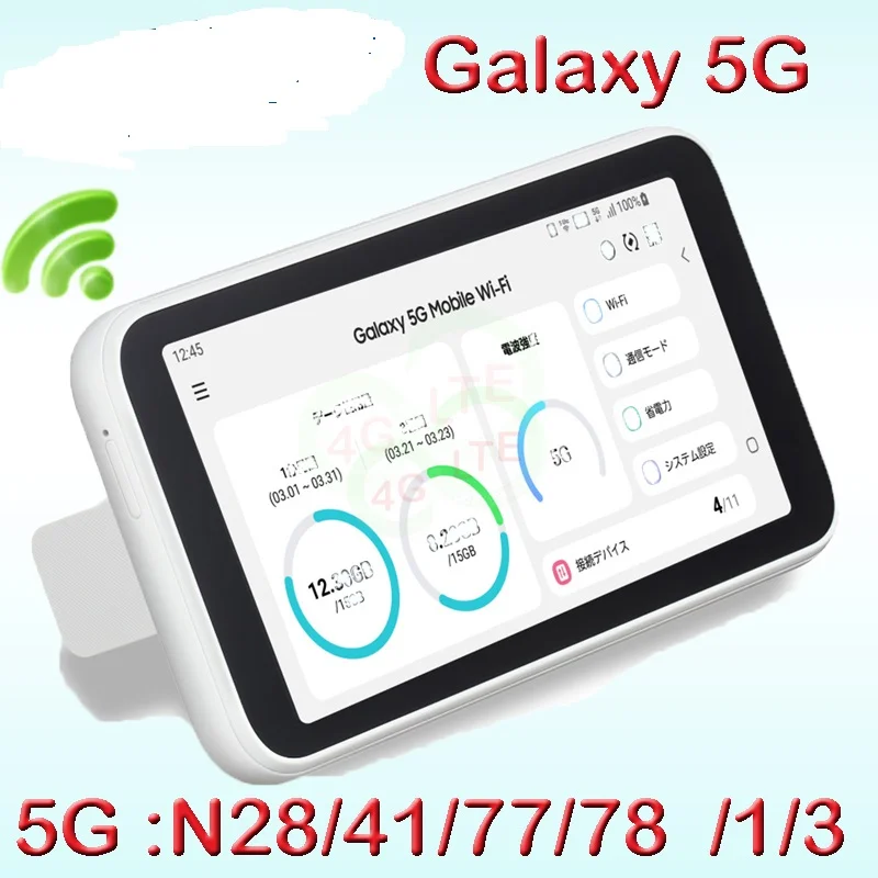 

Galaxy 5G Мобильный Wi-Fi SCR01 Sim портативный маршрутизатор Wifi 4g 5g wifi карманная точка доступа mifi карманная Беспроводная