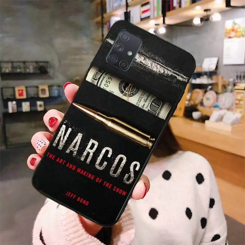 Чехол NARCOS для телефона с мексиканским ТВ-шоу Samsung Galaxy S6 S7 Edge Plus S9 S20Plus S20ULTRA S10lite S225G