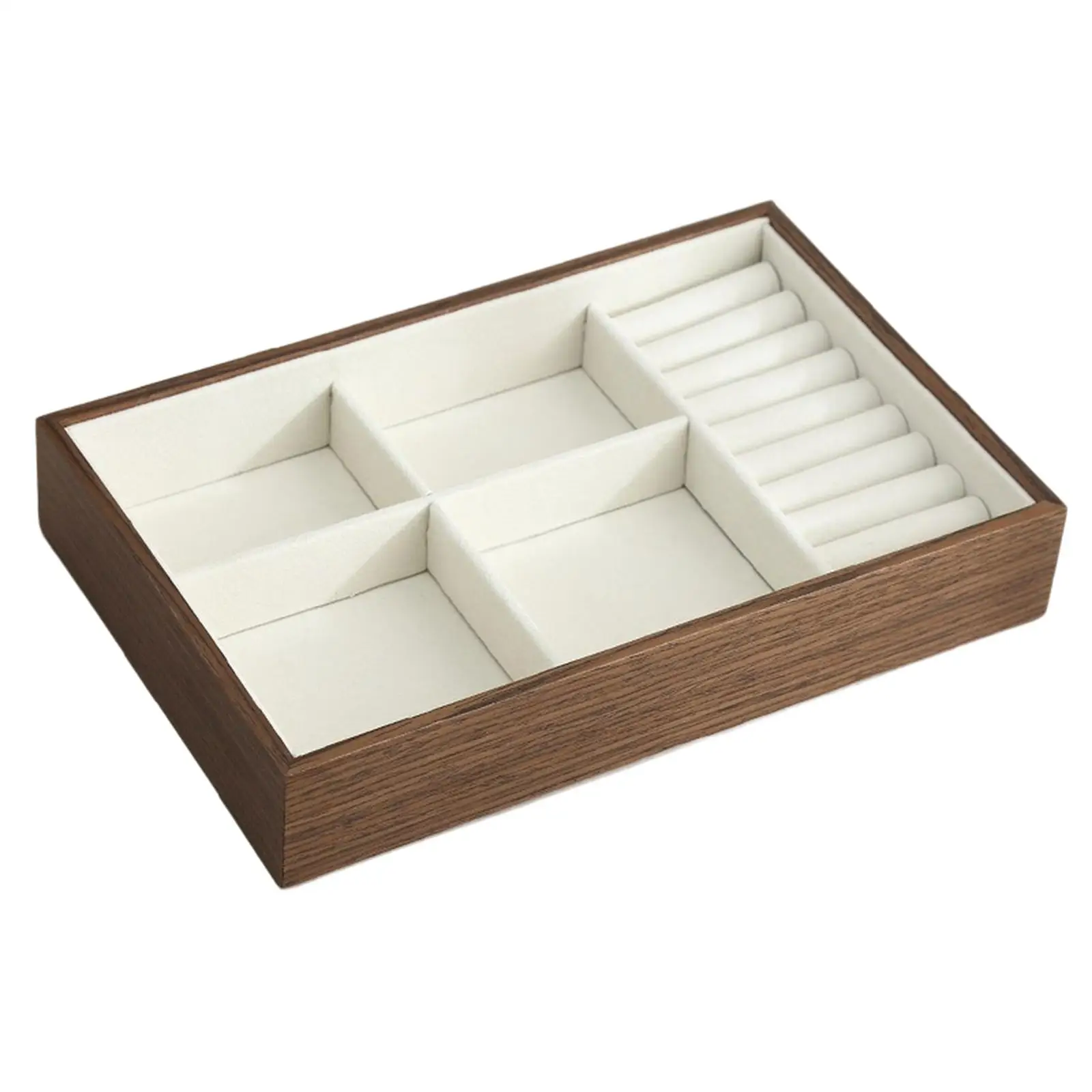 

Jewelry Storage Tray Box Earring Organizer Jewelry Storage Display Tray with Lid Jewelry Organizer for Necklace Earring Bracelet