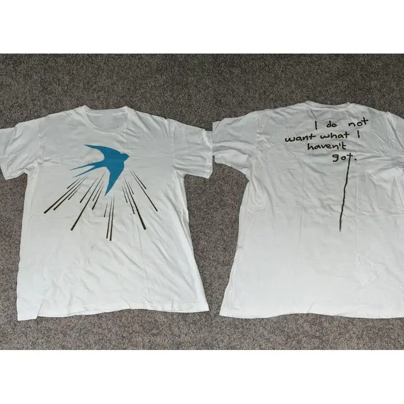 Фото Синед О'Коннор 1990 I Do Not Want What Haven't Got e White T Shirt (белая футболка) №1