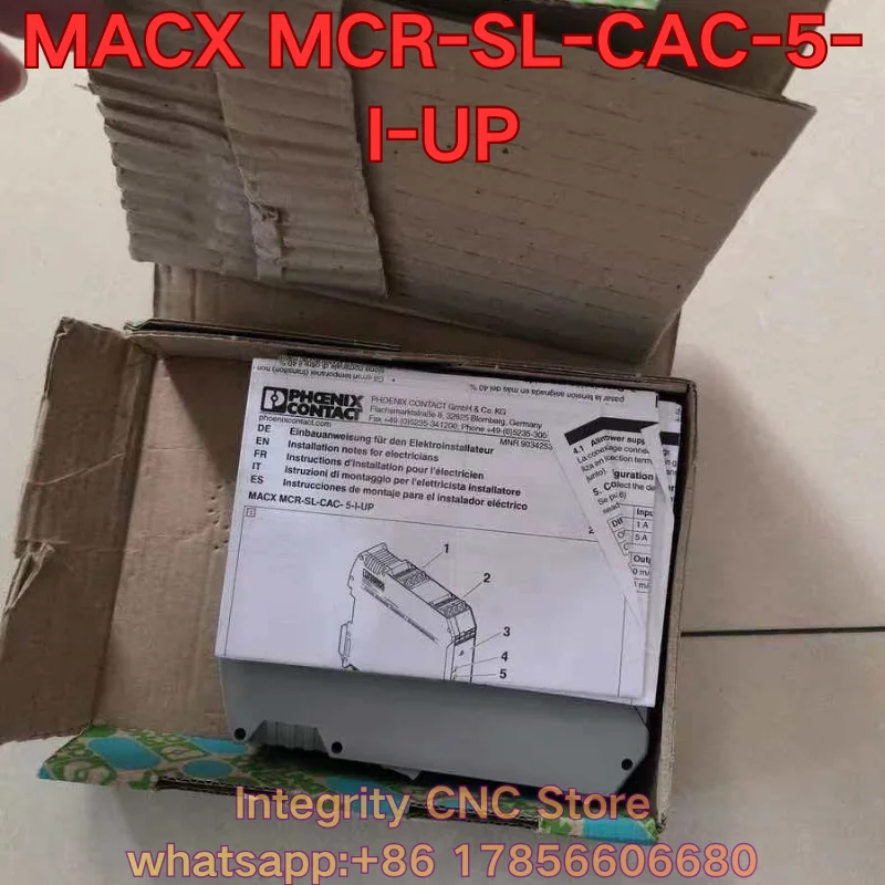 Фото Новый модуль ПЛК MACX MCR-SL-CAC-5-I-UP 2810625 №3