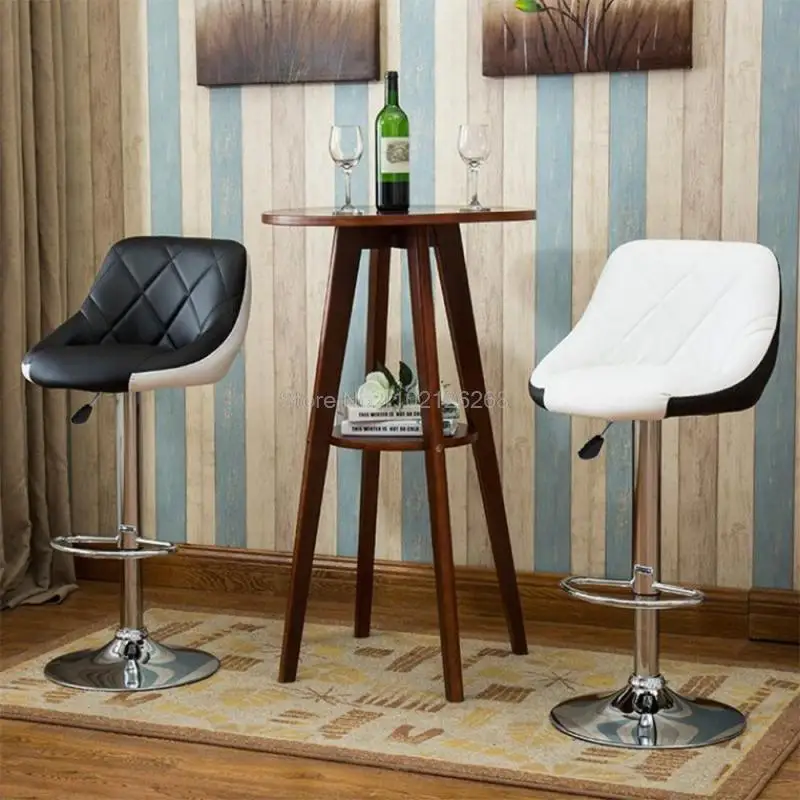 Высококачественные современные модные барные стулья из мягкой искусственной