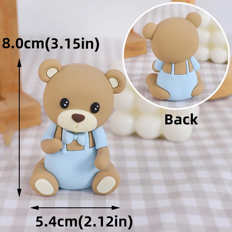 

Набор топперов для торта "Синий поезд", 17 шт