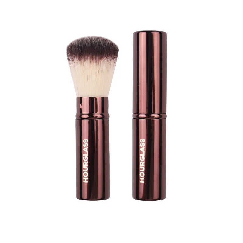 Hourglass18#Beauty Cosmetics Brush Tools  Makeup Brush Soft Flawless Travel Sized Foundation Powder Blush Retractable Foundation