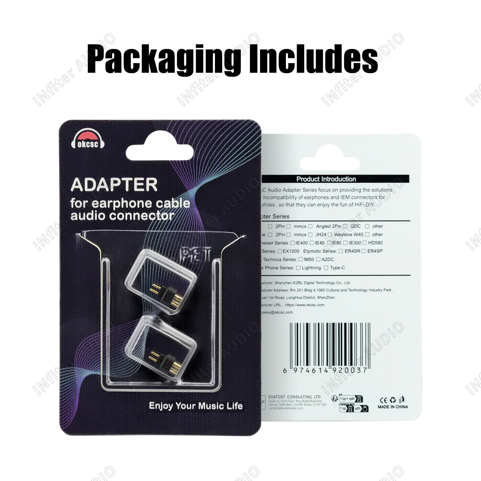 Адаптер qdc-0 78 qdc на 0 мм двухконтактный адаптер к 2pin groove адаптеру