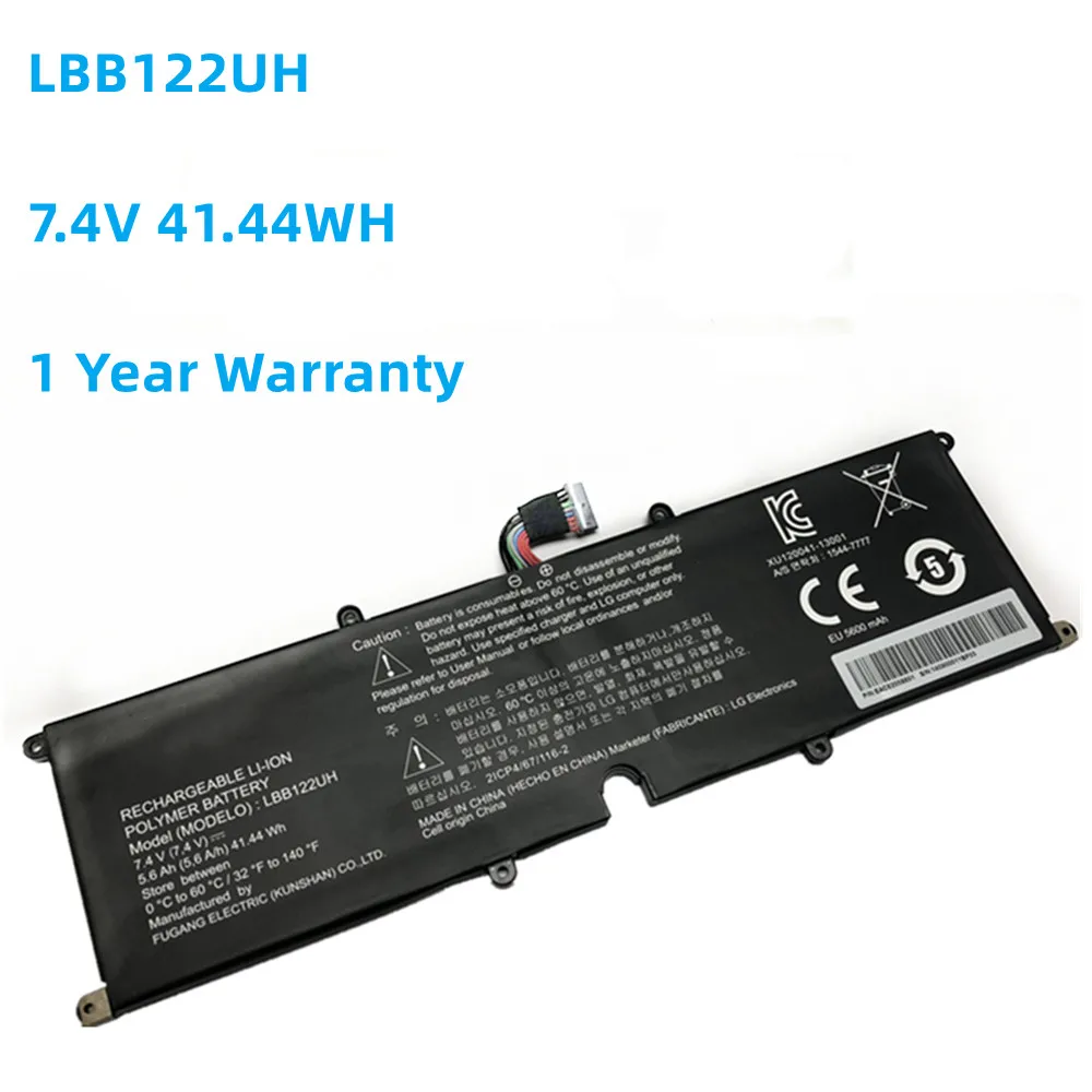

NEW LBB122UH 7.4V 41.44Wh Laptop battery For LG Tab-book Z160 H160 11T730 Z160-GH30K Z160-GH50K H160-GV1WK H160-GV3WK