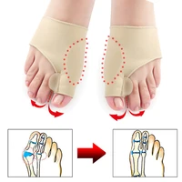 10 1pair hallux valgus corrector bunion feet straightener toes corrector orthopedic finger toe separator foot care tools