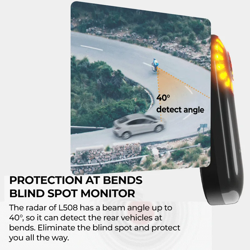 Magene радар велосипедный светильник умный датчик Предупреждение фонарик для