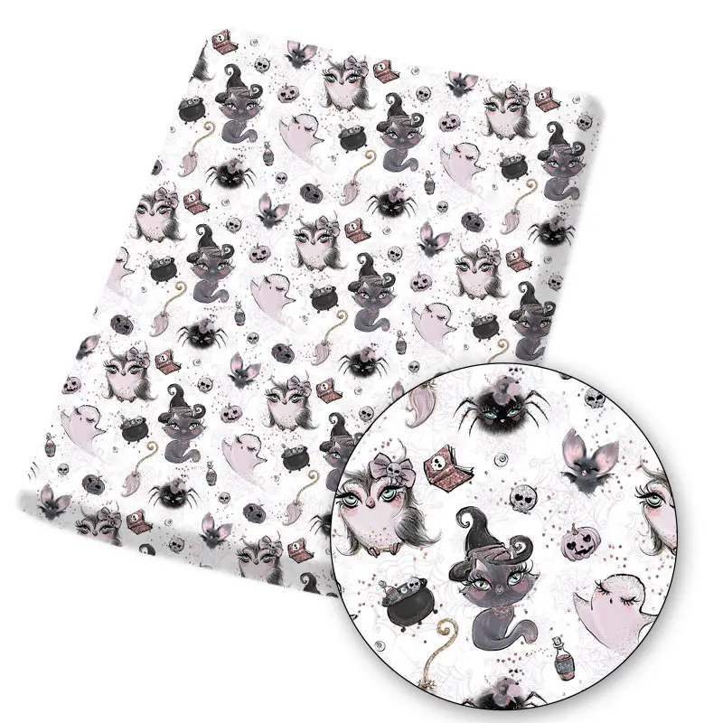 Ткань из полиэстера и хлопка для одежды 45*145 см | Дом сад