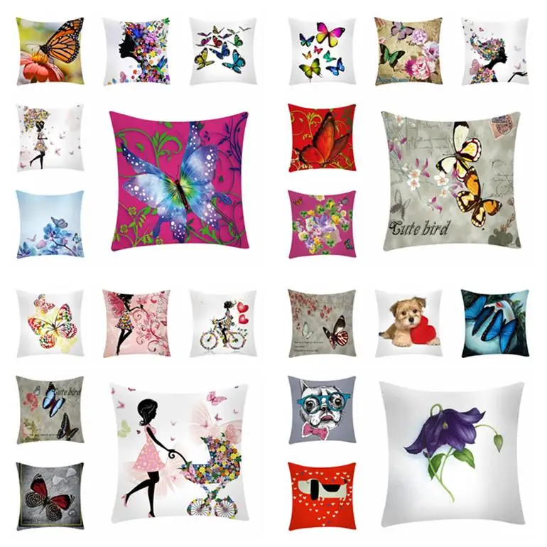 

Наволочка с принтом для дивана автомобиля, чехол для подушки, домашний декор