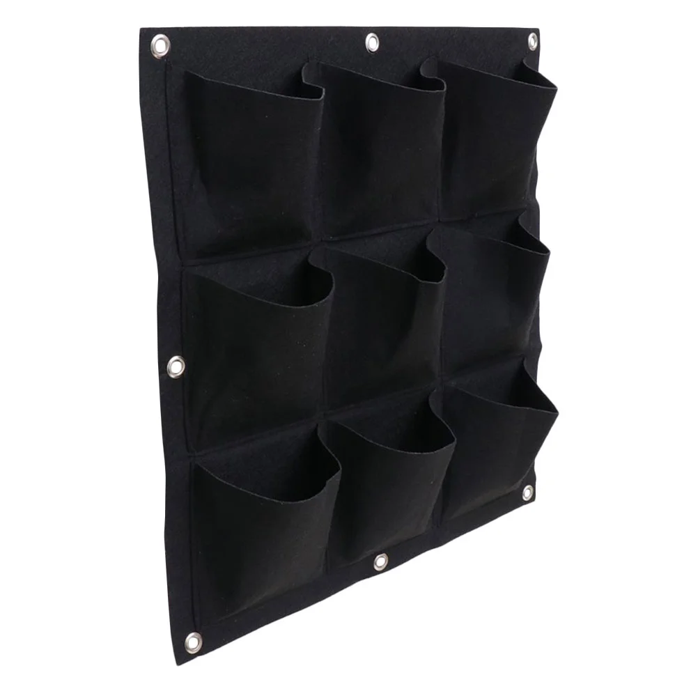 

Wall Planter Hanging Vertical Garden Fabric Grow Flowerpot Holder Felt Mounted Succulent Hanger Growing Nursery Vegetable Pots