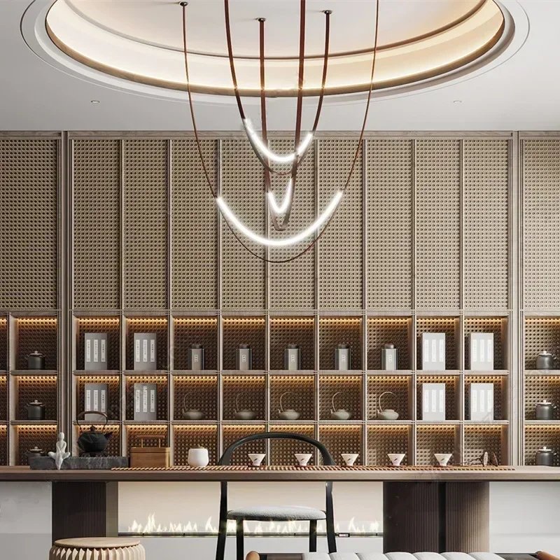 Подвесные светильники в скандинавском стиле с ремнем