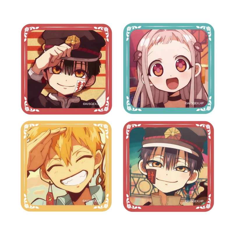 

ELBCOS Toilet Bound Hanako Kun Hanako Nene Kou Tero China Official Authorization Cosplay Square Badge