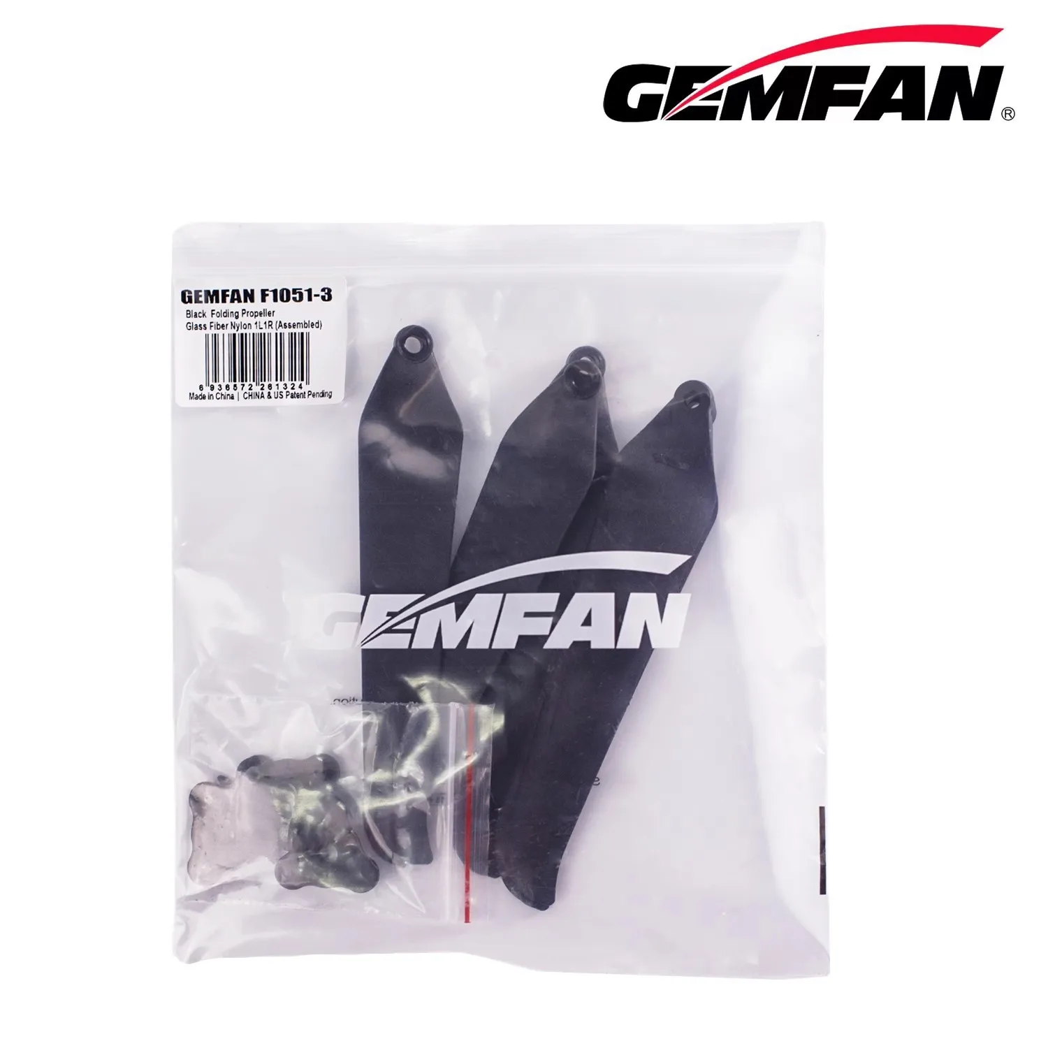 2 пары (2CW + 2CCW) Gemfan Fold 3-лопастной F7036 F8041 F9046 F1051 Нейлоновый пропеллер для FPV