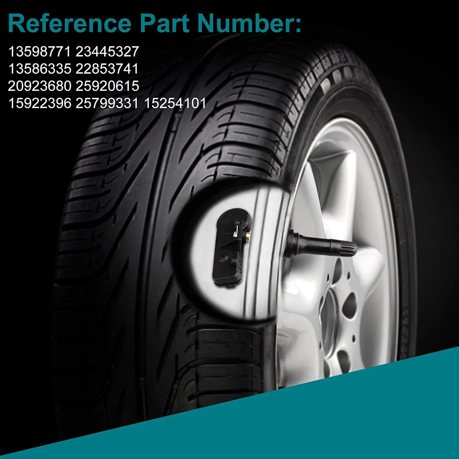 Датчик давления воздуха в шинах TPMS система контроля 13586335 для Chevrolet Tahoe подачи GMC