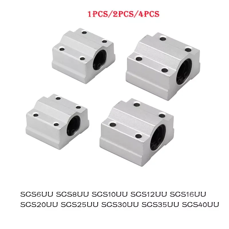 

Linear Motion Ball Bearing Slide Block Bushing SCS8UU SCS10UU SCS12UU SCS16UU SCS20UU 25UU Linear Shaft CNC 3D Printer Part