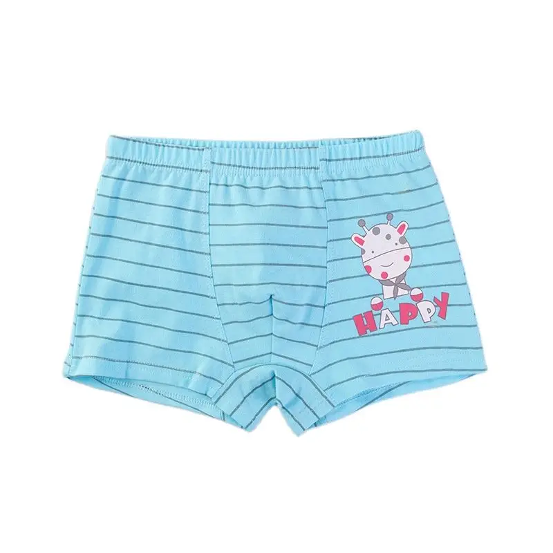 1 Piece Children's Boxer Underpants Cozy Pure Cotton Boys Panties Middle Small Children Panty Big Childrens Underwear Boy Shorts