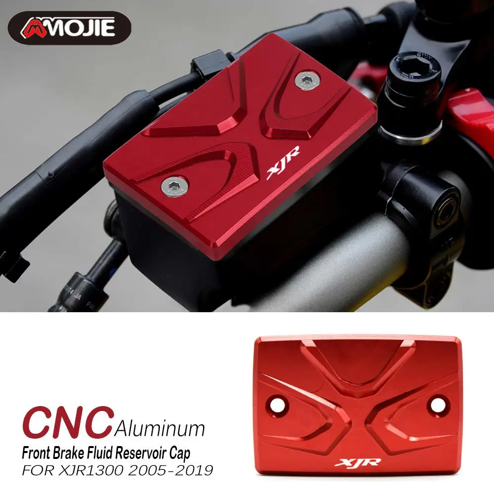 

Motorcycle XJR1300 Front Brake Fluid Reservoir Cap Master Cylinder Cover Oil Cap For YAMAHA XJR 1300 2005-2019 2006 2007 2008
