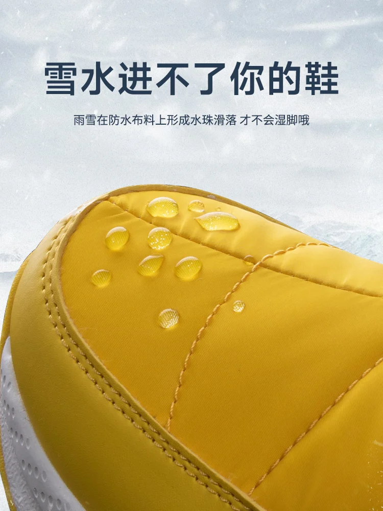 Women winter boots 2022 women's snow boots female winter shoes woman thick warm waterproof anti-skid lady boots for -40 degrees