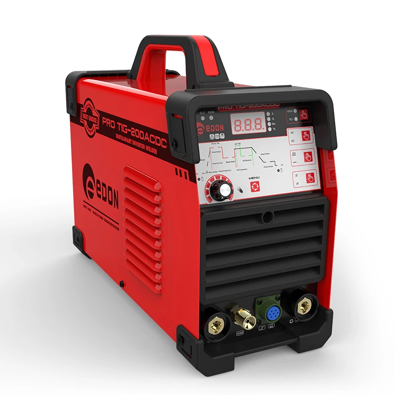 

TIG-200 PULSE INVERTER Aluminum tig acdc Welding Machine stainless TIG de soldar WELDER