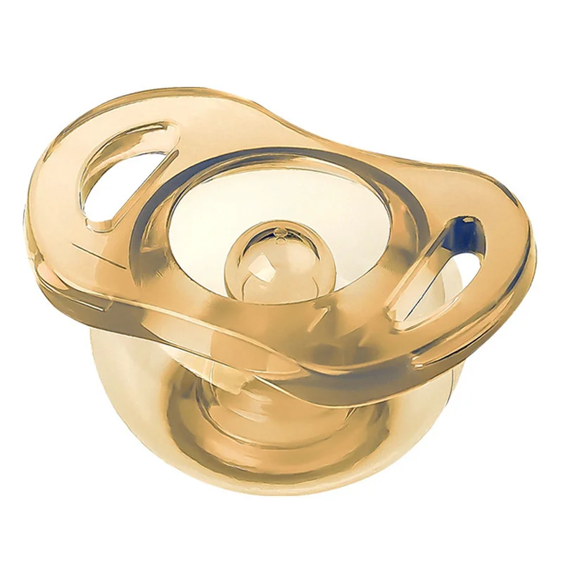 

Newborn Retractable Wide Calibre Pacifier Simulated Nipple Teat for Baby Teether Infant Child Teething Toy Baby Care Supplies