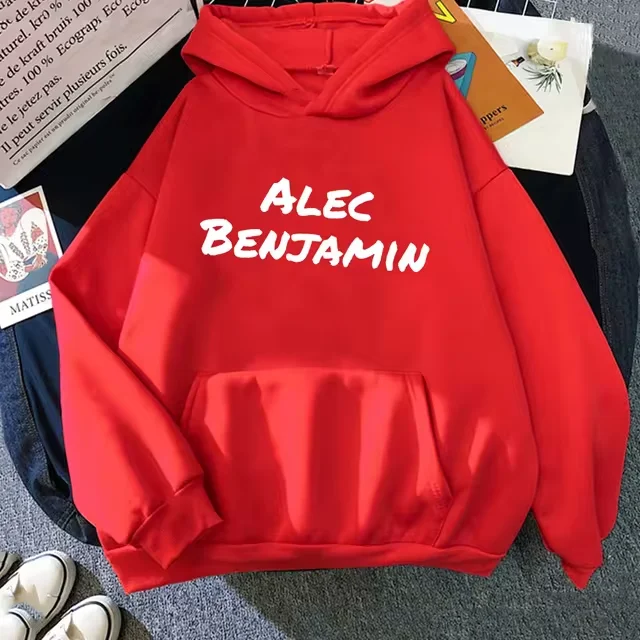 Новинка 2024 мужская толстовка из чистого хлопка Alec Benjamin осень/зима одежда для бега