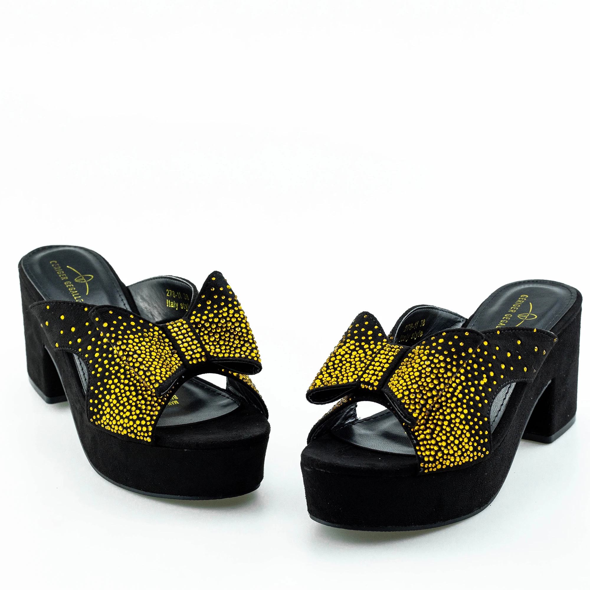 Top Brand Designer Sandals 2022 Bowknot Knotted Front Open Toe Slip on Summer Shoes Plus Size 42 Blue Silver Black Square Heels