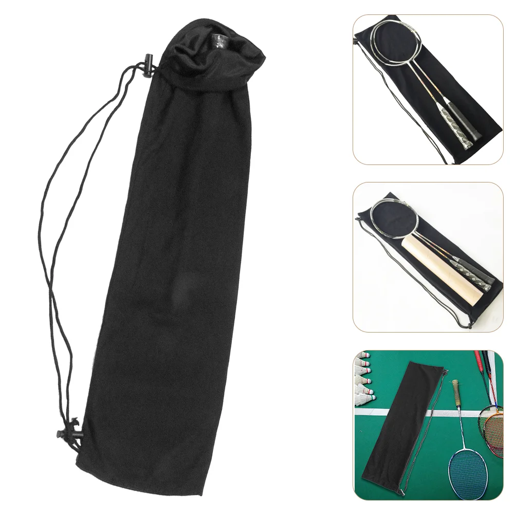 

Badminton Racket Bag Tennis Adjustable Shrink Storage Bags Organizer Backpack Organizing Pouch