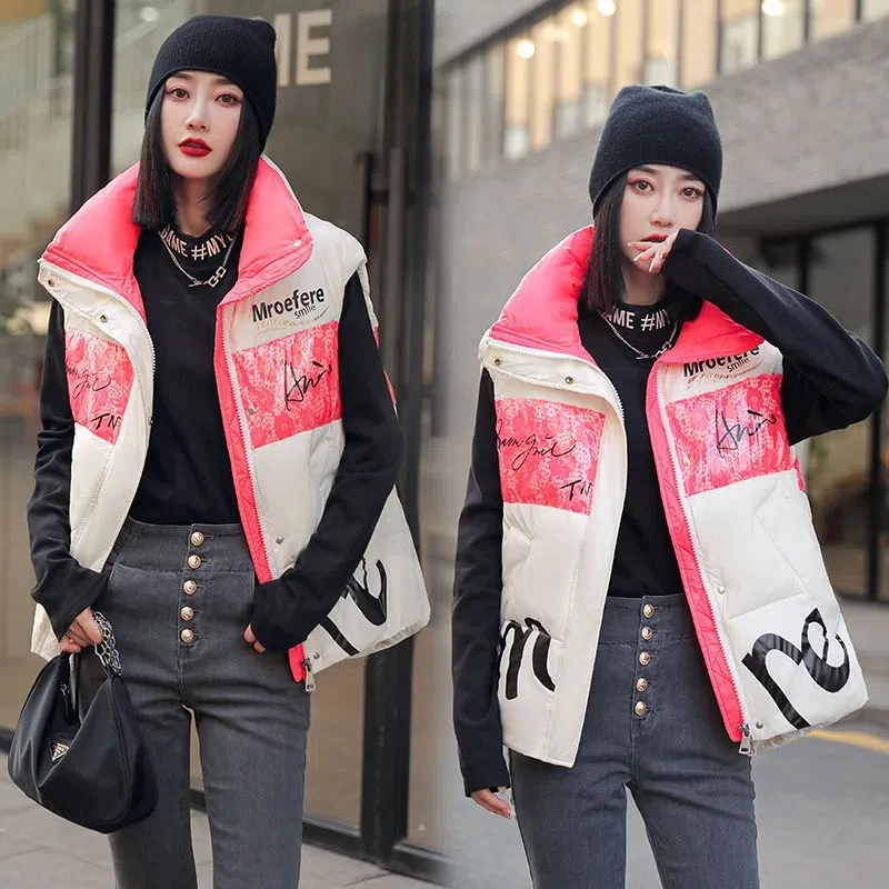 Brand New Ultra Light Down Vest Women Short Vest Windproof Lightweight Warm Waistcoat Female White Duck Down Coat Sleeveless