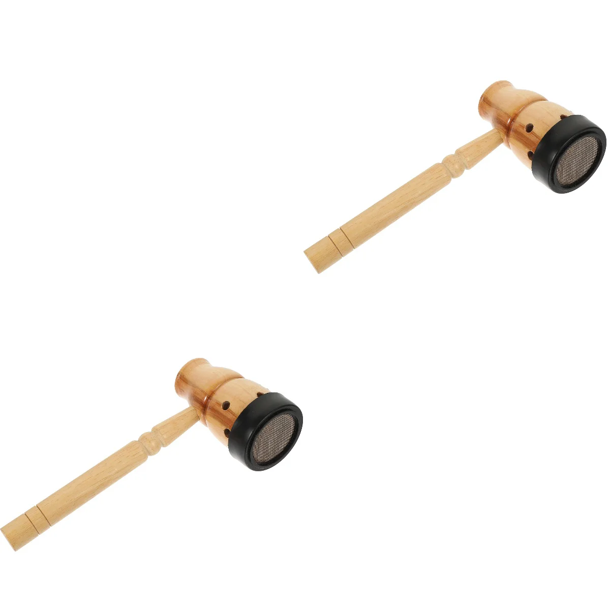 

2 Pieces Moxibustion Box Portable Burner Tank Massage Case Moxa-stick Container Metal Back Pain Wood