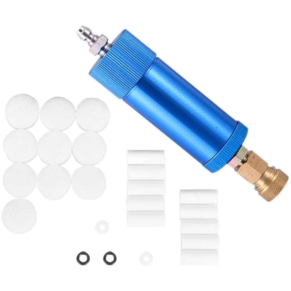 Сепаратор воздушного компрессора высокого давления, 30 МПа, масляный фильтр для воды, двухслойные фитинги, 10 комплектов сменных сердечников