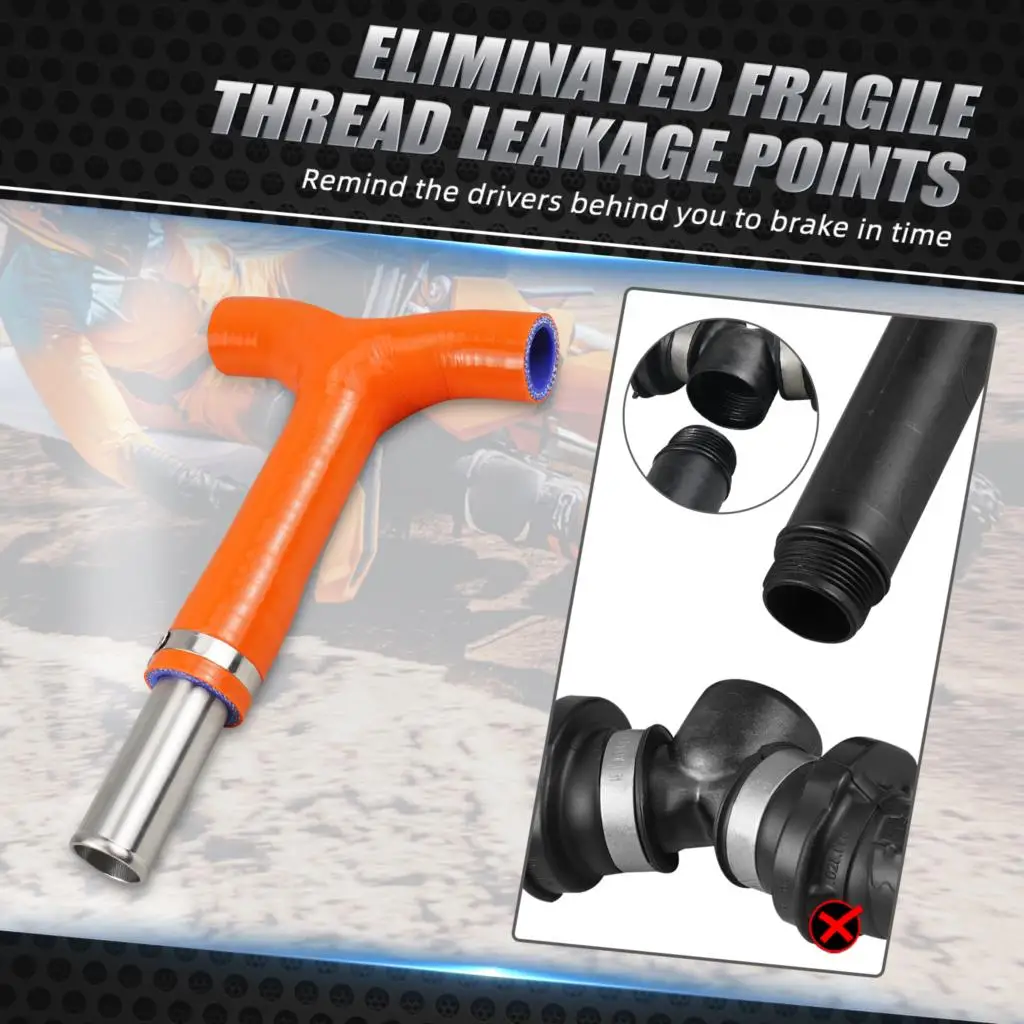 Комплект Т-образных зажимов для шланга GasGas 2024 EC 300 210 мм Рамка MC 250 EX 250F 350F 450F KTM EXC300