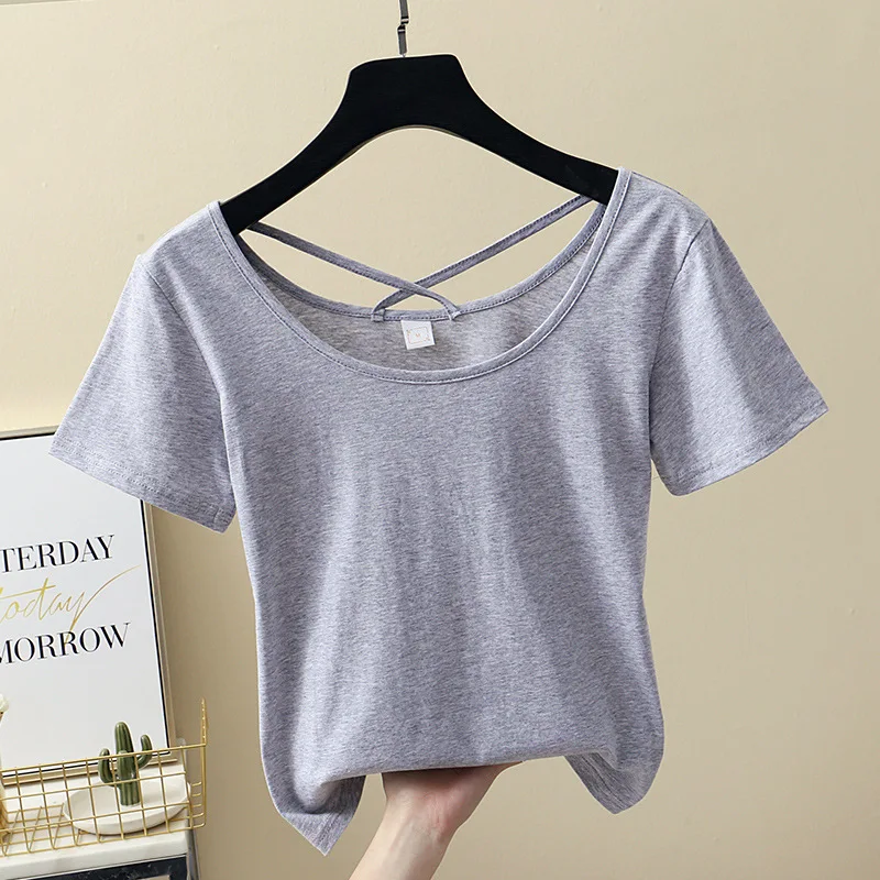 

t-shirt women's short sleeved slim 2022 T-shirt