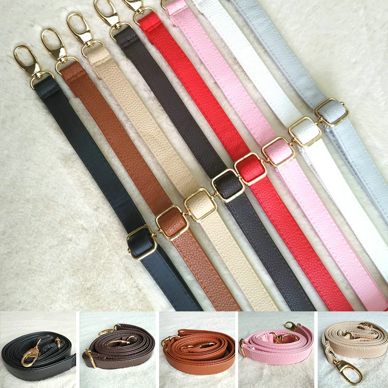 

135cm DIY Shoulder Bag Belt Crossbody Handbag Purse Replacement PU Leather Adjustable Fashion Strap