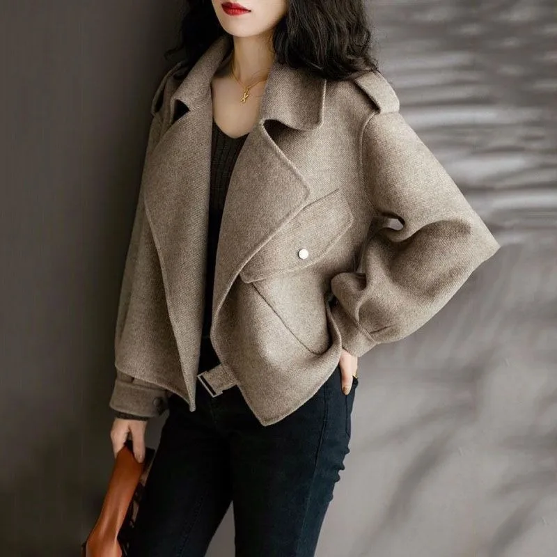 2024 новые осенние и зимние модели модный вид стройнее универсальная