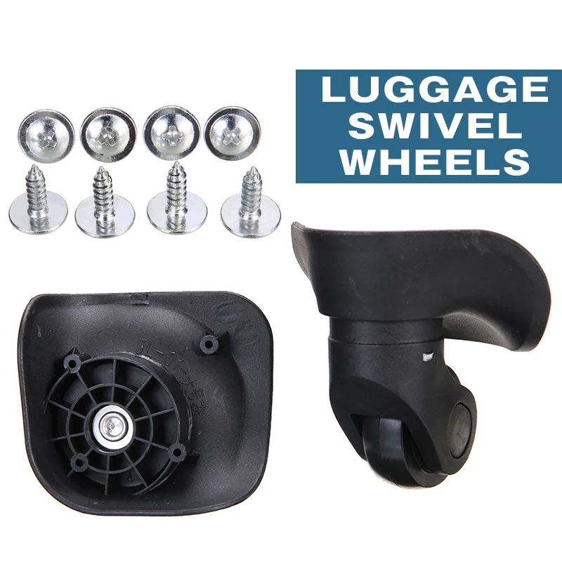 

2pcs Replacement Suitcases Luggage Swivel Wheels High Quality Repair Trolleys Rollers Accessories Furniture Casters