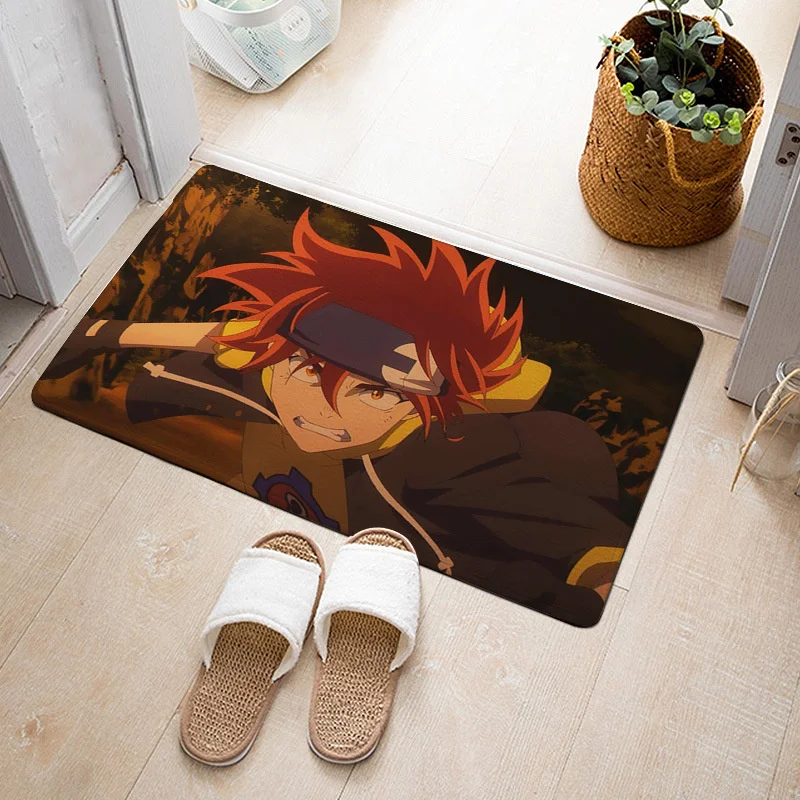 

Mat Bedroom Living Room Carpet Flannel Anti Slip Rug Coffee table Infinite Skateboard Anime Prayer Rug Room Carpets Lounge Rug