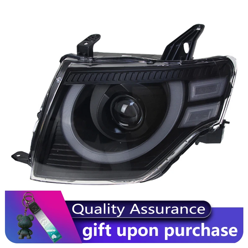 Пара автомобилей для Mitsubishi Pajero 2005-2021 V93 Xenon V97 V87 передняя лампа светодиодная DRL