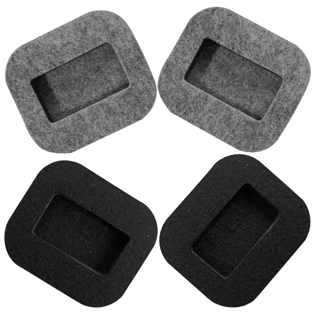 

8pcs Furniture Coaster Pad Felt Bed Stopper Chair Stopper For Hardwood Floor