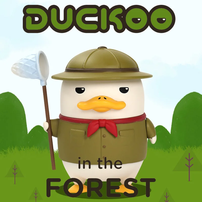 

POP MART Duckoo forest Series Blind Box Collectible Action Kawaii anime toy figures Birthday Gift Constellation