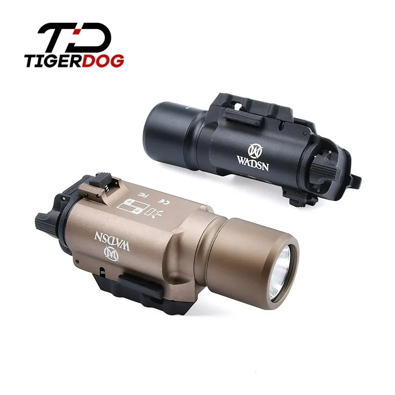 

Tactical X300 Weapon Pistol Led Light Fit for 20MM Picatiny Rail Hunting Wapon AIrsoft Wadsn flashlight