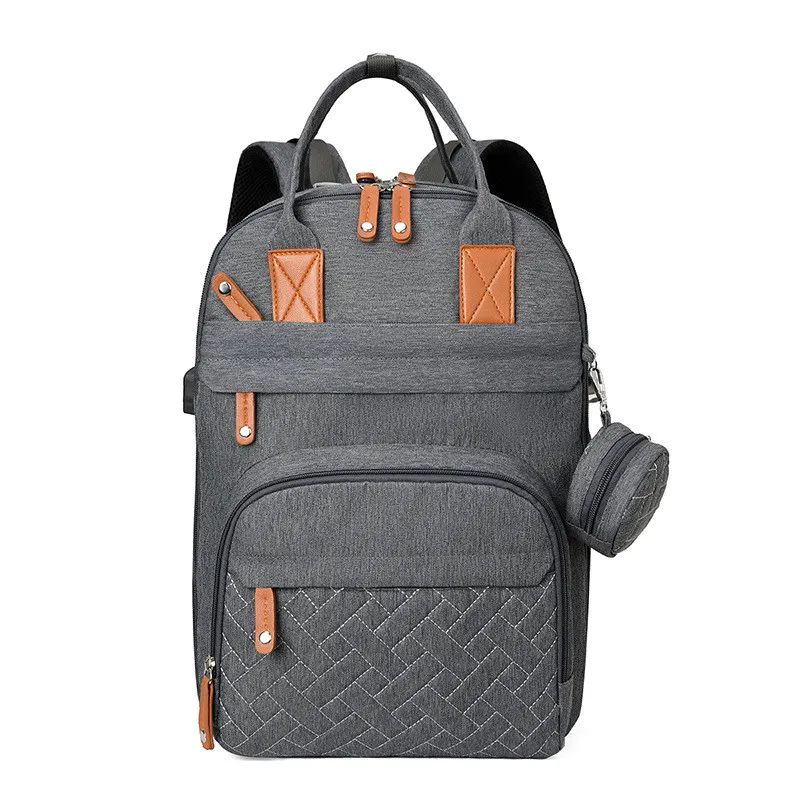 

Mummy Maternity Nappy Bag Large Capacity Baby Diaper Bag Bed Travel Backpack Nursing Bags Multifunction Waterproof Stroller Bag