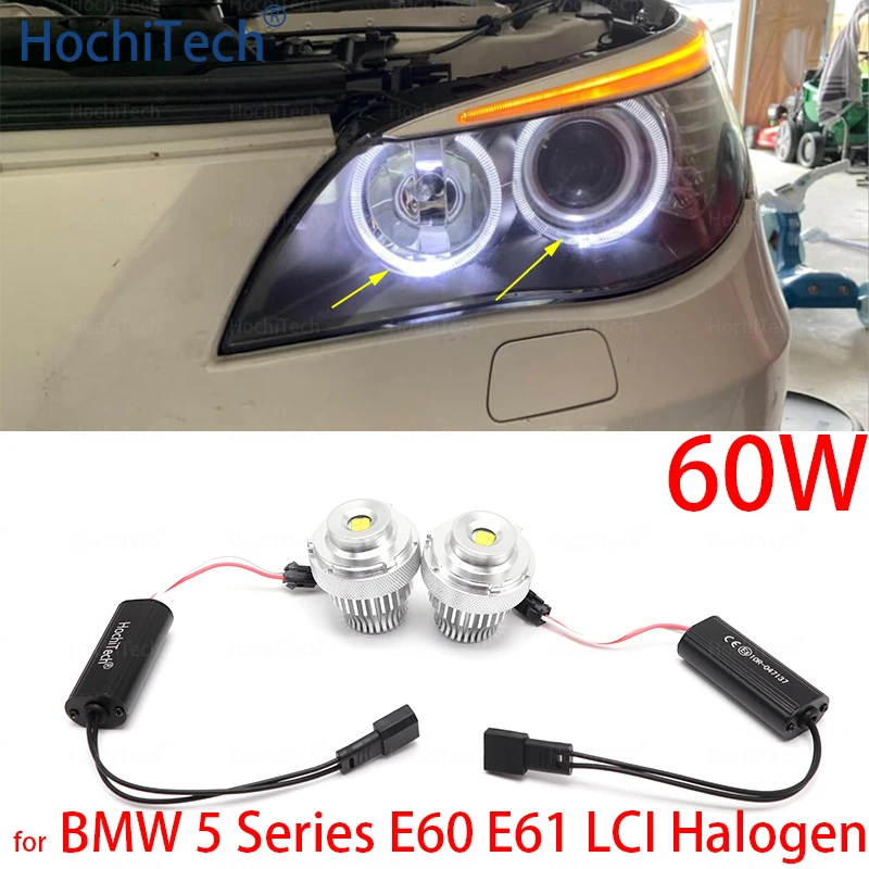 

Светодиодные галогенные лампы для фар BMW 5 Series E60 E61 LCI 545i 550i 535i 530i 520i 2007-2010