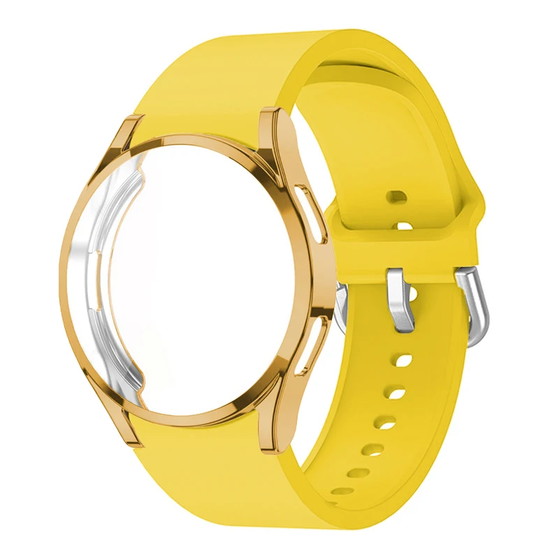 Case+20mm watch band For Samsung Galaxy Watch 4 classic 46mm 42mm smartwatch Ridge Sport Bracelet Galaxy Watch4 44mm 40mm band