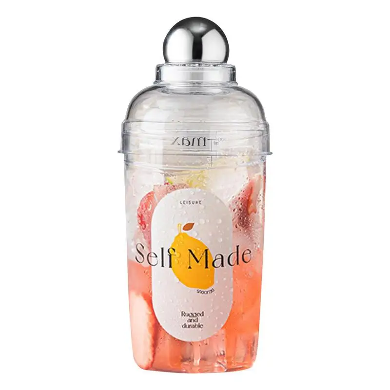 

Cocktail Shaker 500ml Cocktail Shaker With Scale Clear Boba Tea Shaker Cup Bar Shaker Shaker Cocktail Bar Tool For Milk Wine
