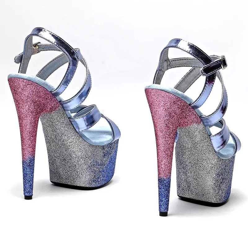 LAIJIANJINXIA/Новые пикантные экзотические женские сандалии из искусственной кожи 17